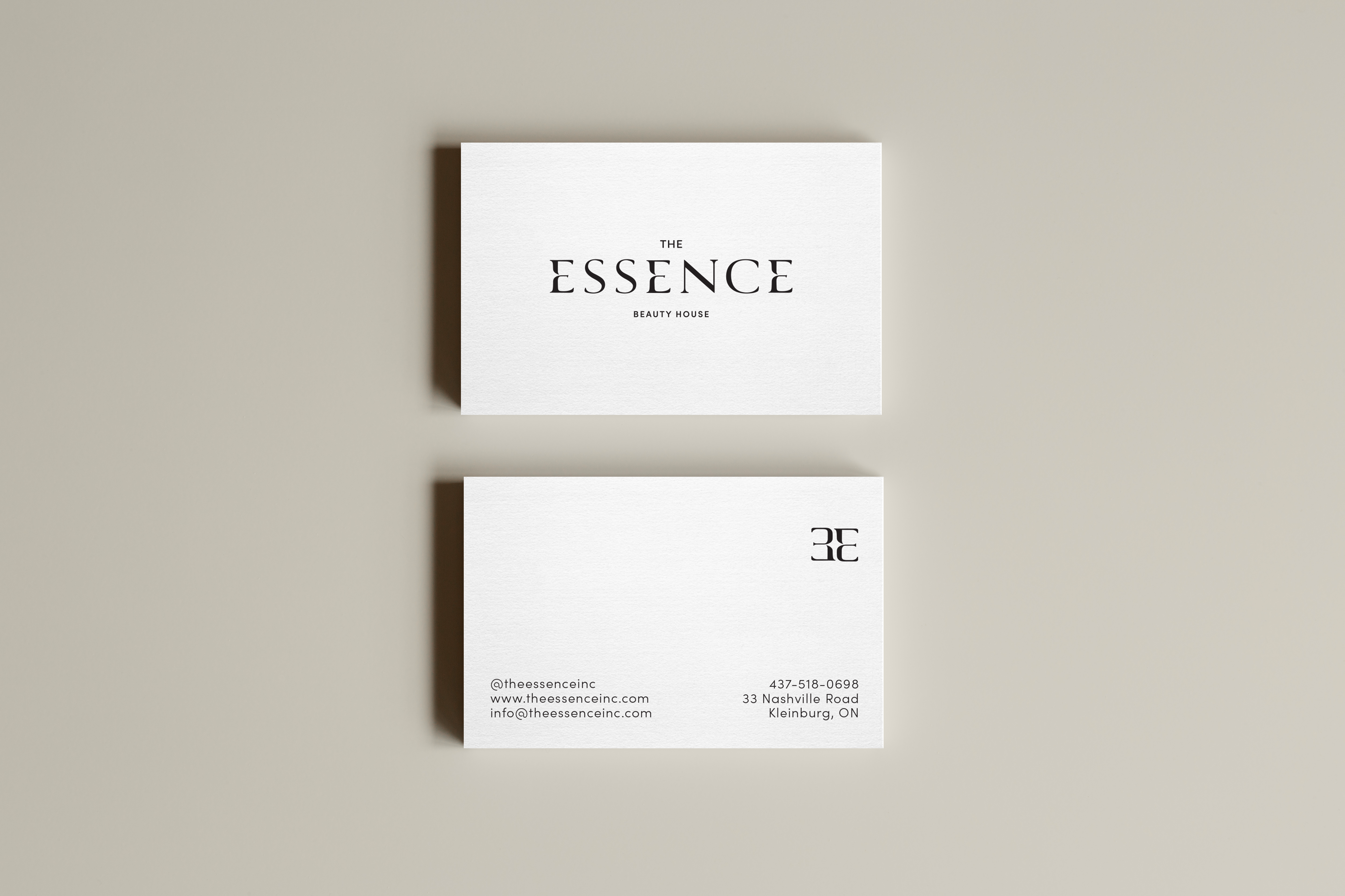essence business cards
