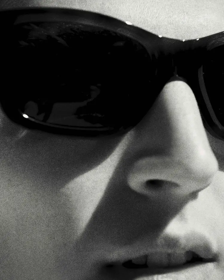 black and white sunglasses